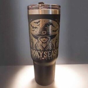 Custom Engraved Halloween Themed Hydrapeak Voyager 32 oz Classics Tumbler